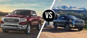 Ram 1500 vs. Toyota Tundra