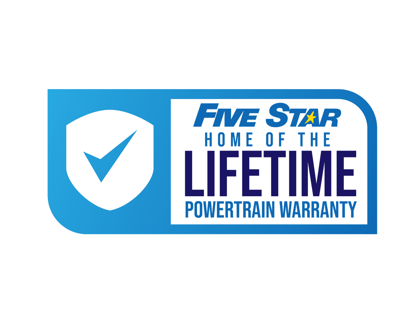 Five Star Lifetime Warranty