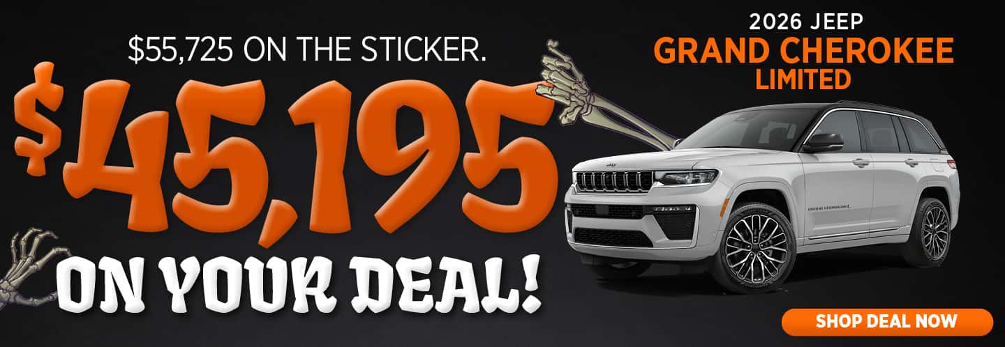 2026 Jeep Grand Cherokee Limited - October Price Drop Desktop Slide