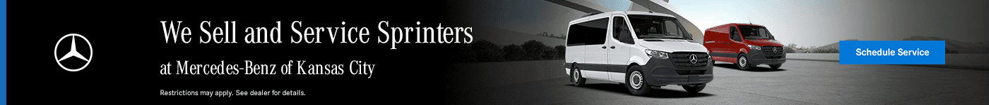 We Sell and Service Sprinters at Mercedes-Benz of Kansas City