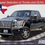 Used 2016 Ford Super Duty F-250 Platinum Diesel for sale near Kingwood and Conroe at Arriba Motors in Porter TX