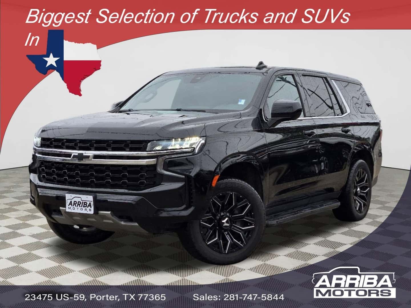 Used 2021 Chevrolet Tahoe Commercial available in Porter TX near Humble, Kingwood, Conroe at Arriba Motors