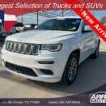 Pre-Owned 2018 Jeep Grand Cherokee Summit available with financing at Arriba Motors in Porter TX – serving Humble, Kingwood, and Conroe