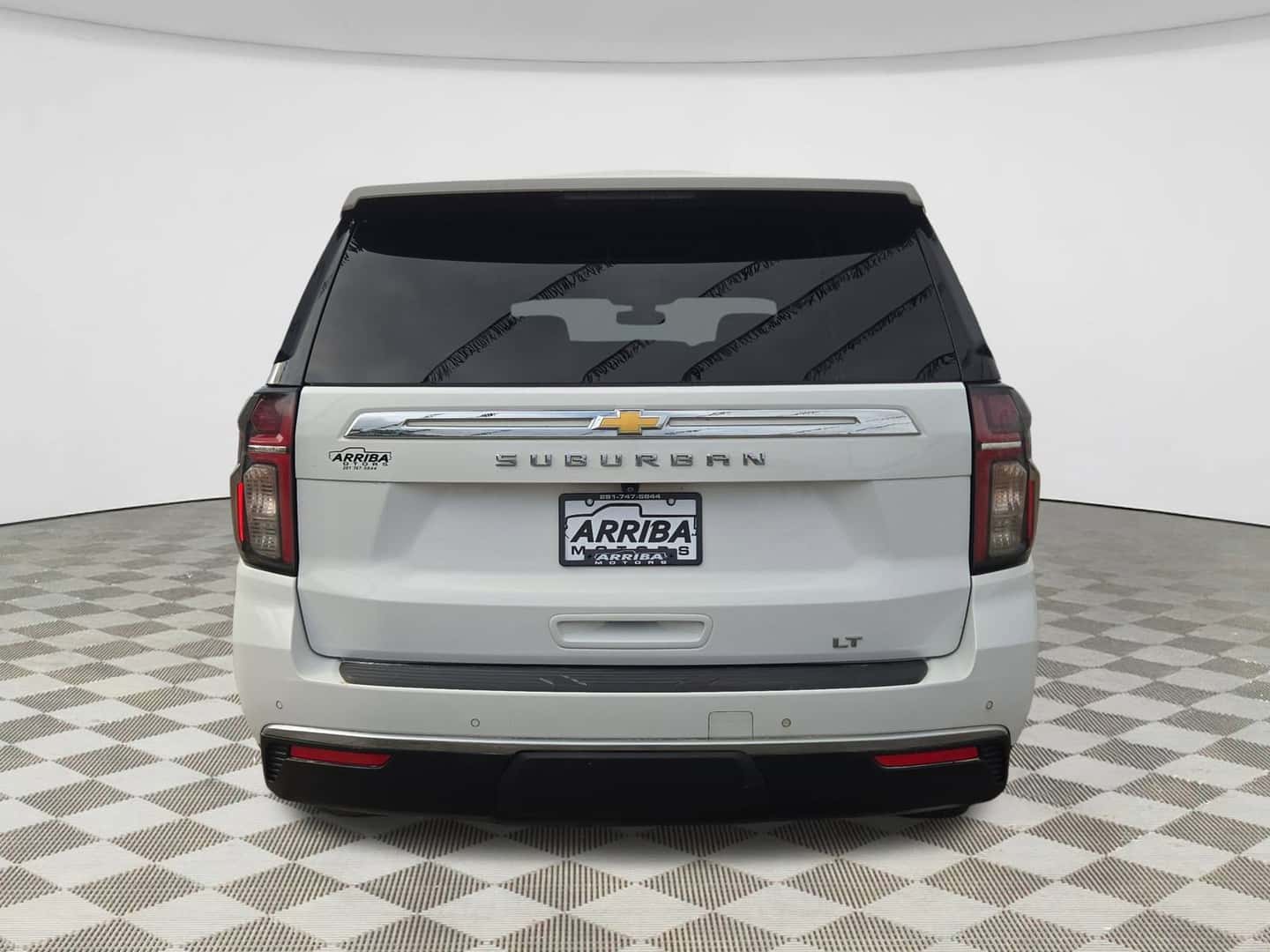 Pre-Owned 2021 Chevrolet Suburban LT full-size SUV available at Arriba Motors in Porter TX near Kingwood, Humble, and Conroe