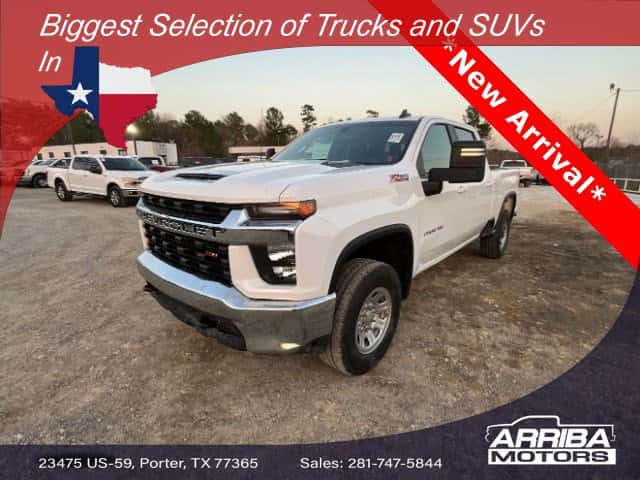 Front view of 2020 Silverado 2500HD LT for sale at Arriba Motors in Porter TX