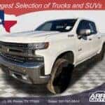 Chevrolet Silverado 1500 LTZ Stock 302250 parked at Arriba Motors in Porter TX