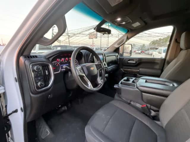 Side profile of used Silverado 2500HD LT 2020 in Porter TX near Kingwood and Conroe