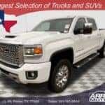 Front view of 2019 GMC Sierra 2500HD Denali for sale in Porter TX at Arriba Motors