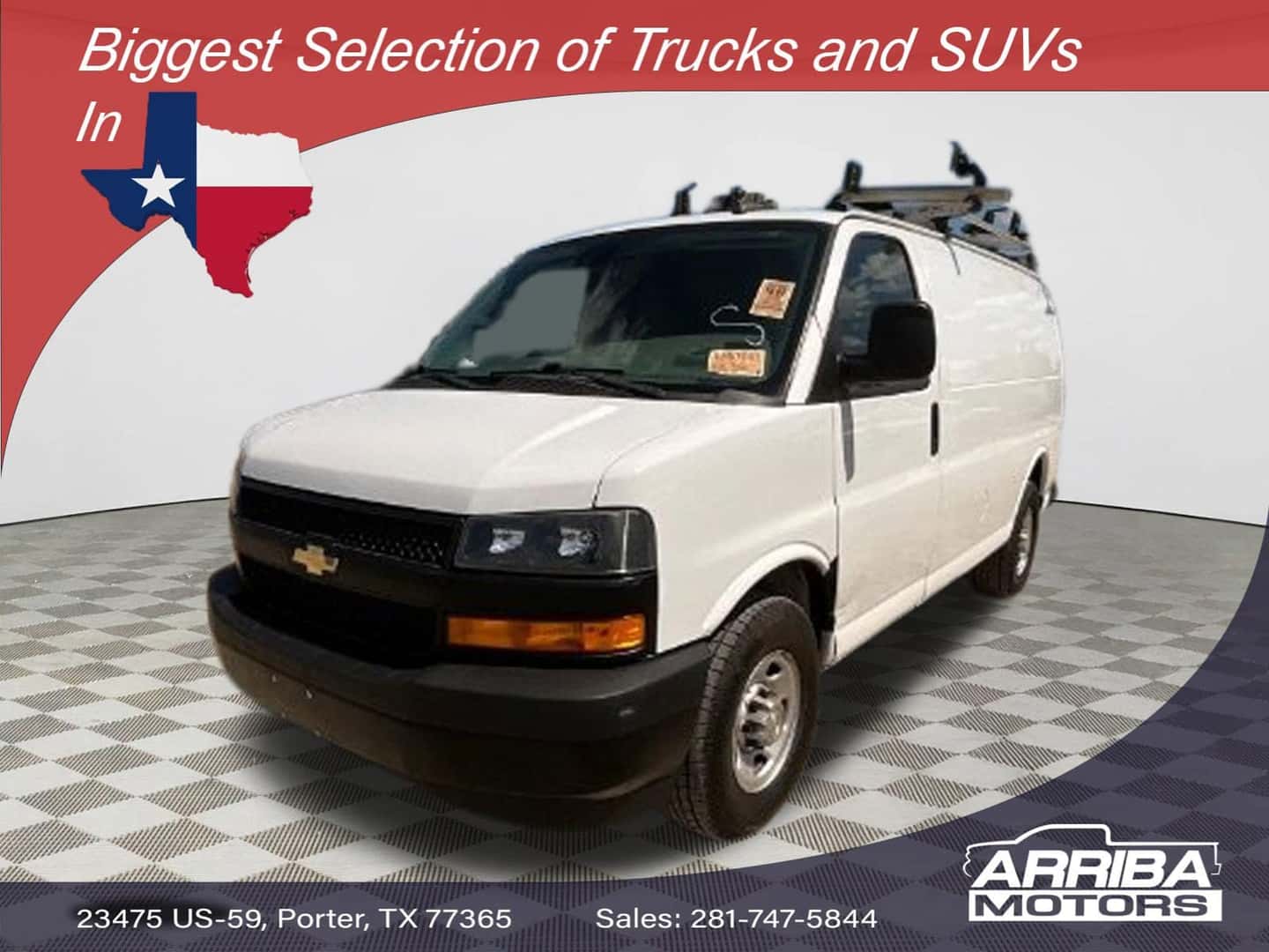 2020 Chevrolet Express 2500 Cargo Van for sale in Porter, TX