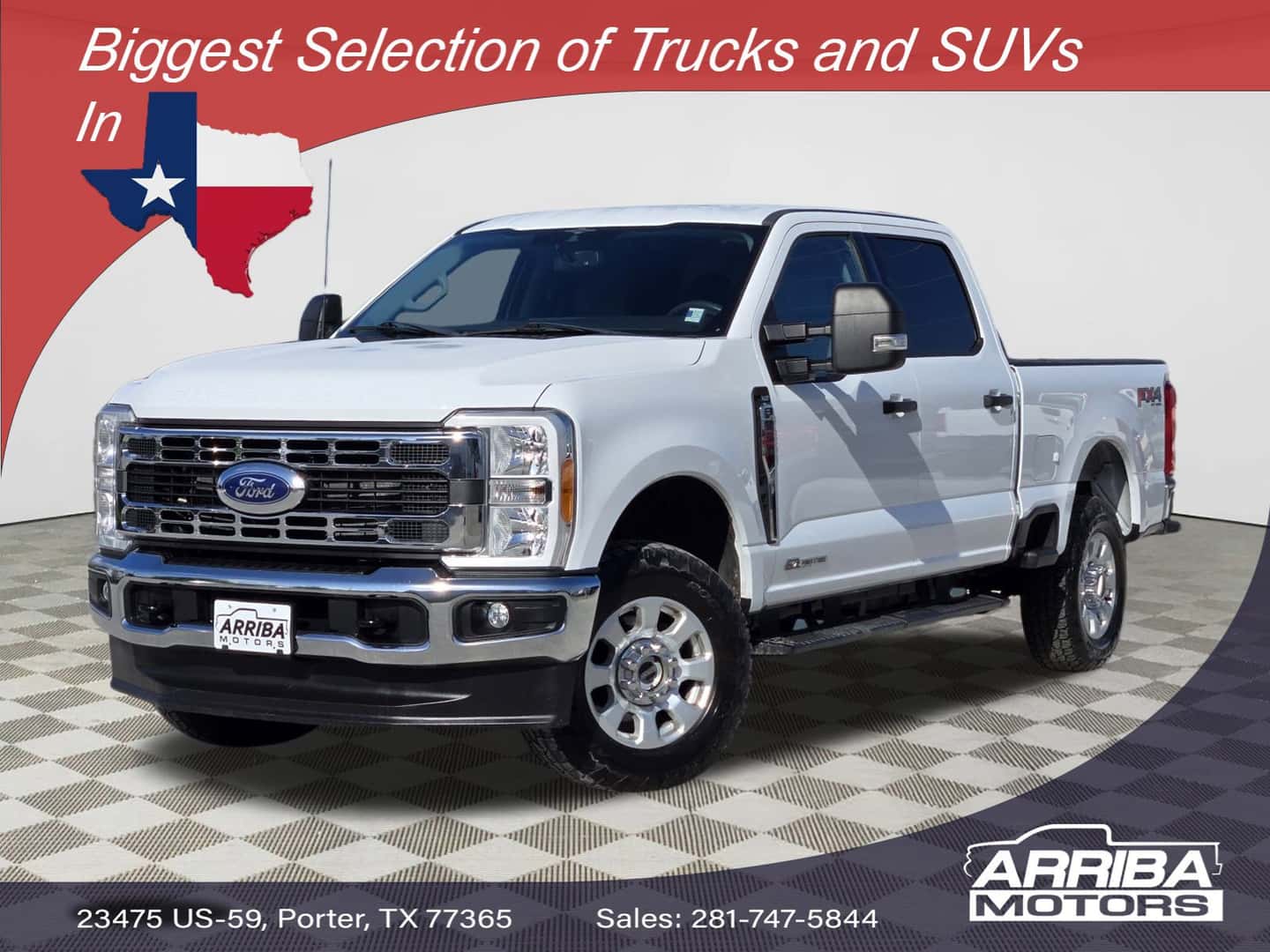 Front view of 2023 Ford Super Duty F-250 SRW XLT in-2023