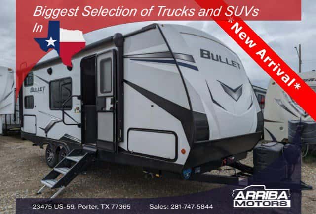 Exterior view of 2022 Keystone RV for sale in Porter, Texas