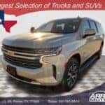 2021 Chevrolet Suburban LT front view at Arriba Motors near Houston, TX