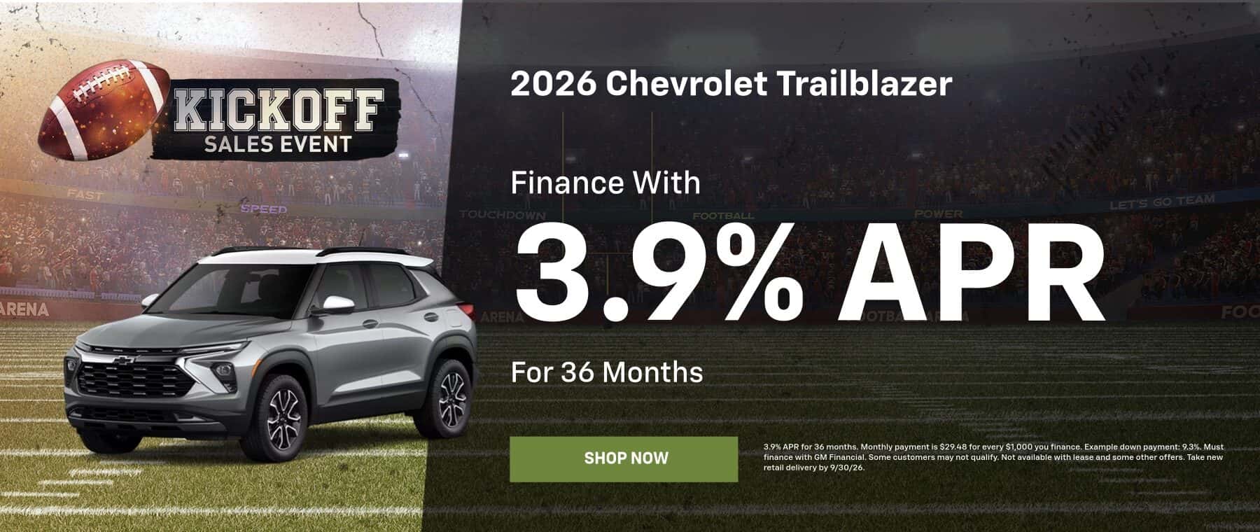 Chevrolet Trailblazer Deals