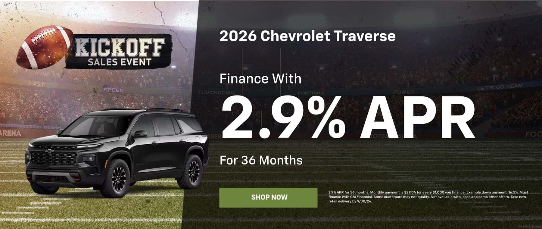 Chevrolet Traverse Deals
