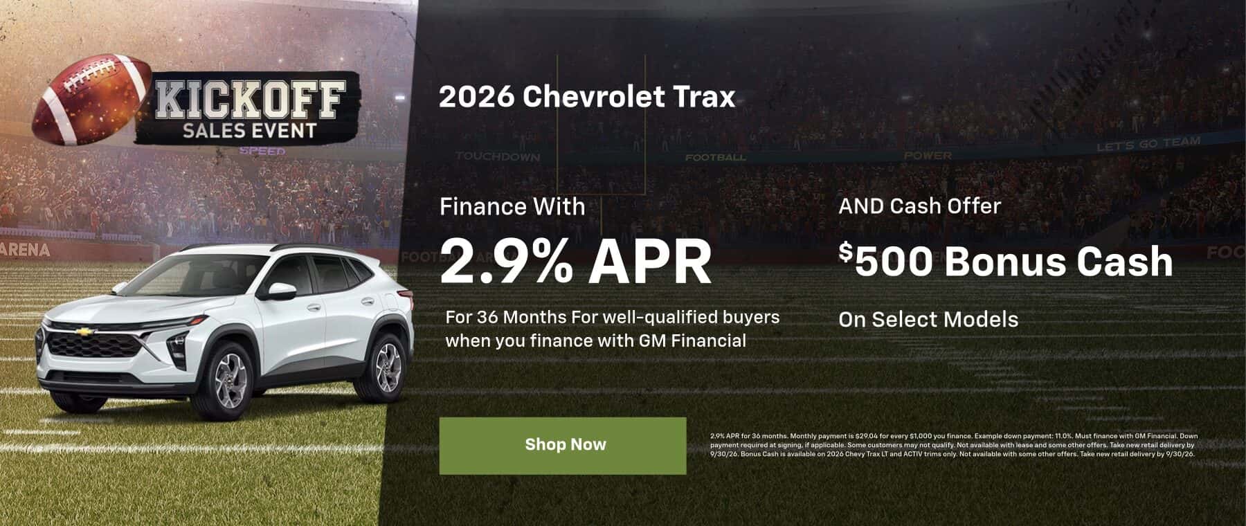 Chevrolet Trax Deals