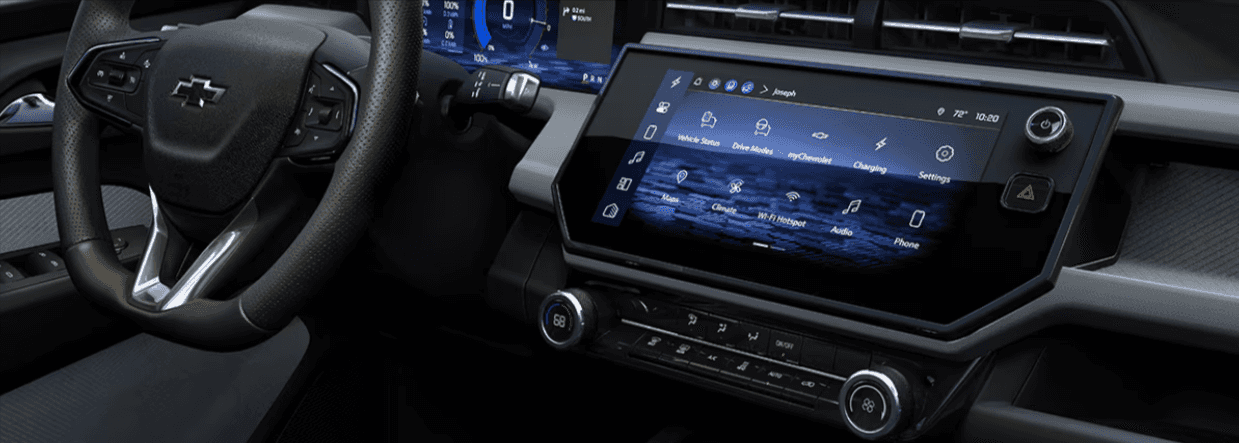 2027 Chevrolet Bolt Infotainment and Steering Wheel