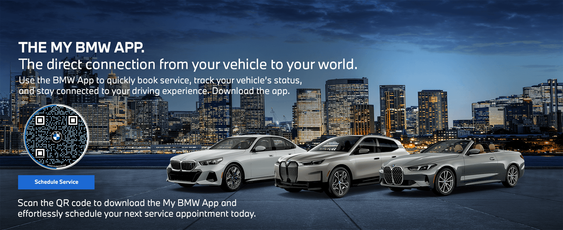 MY BMW APP and Schedule Service