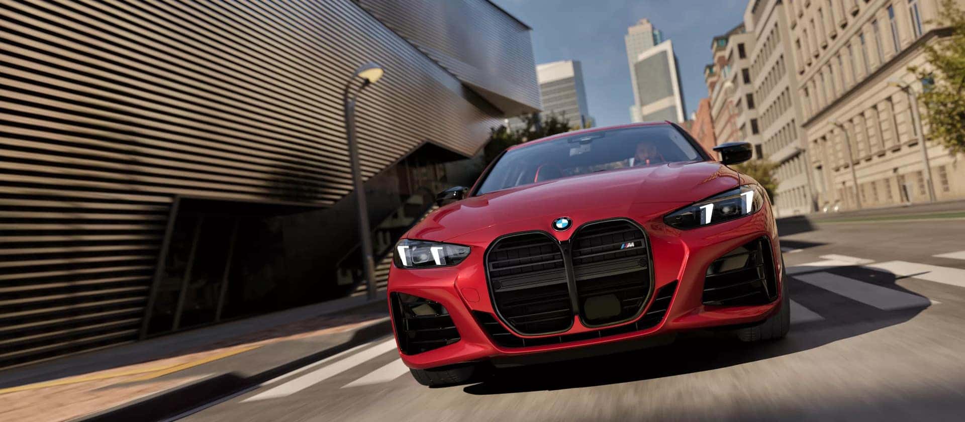 bmw 4 series m4 performance coupe in  red