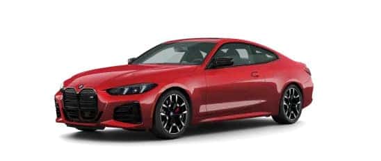 2025 bmw 4 series in red