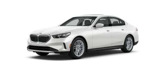 2025 bmw 5 series in white