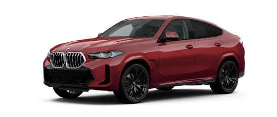 2025 bmw x6 in red
