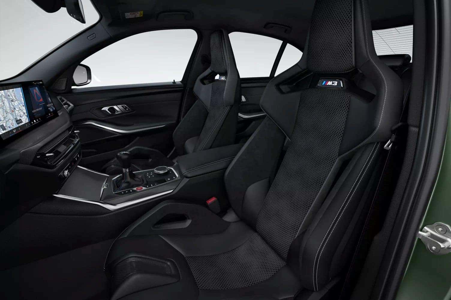 interior driver's view of a 2026 bmw 3 series