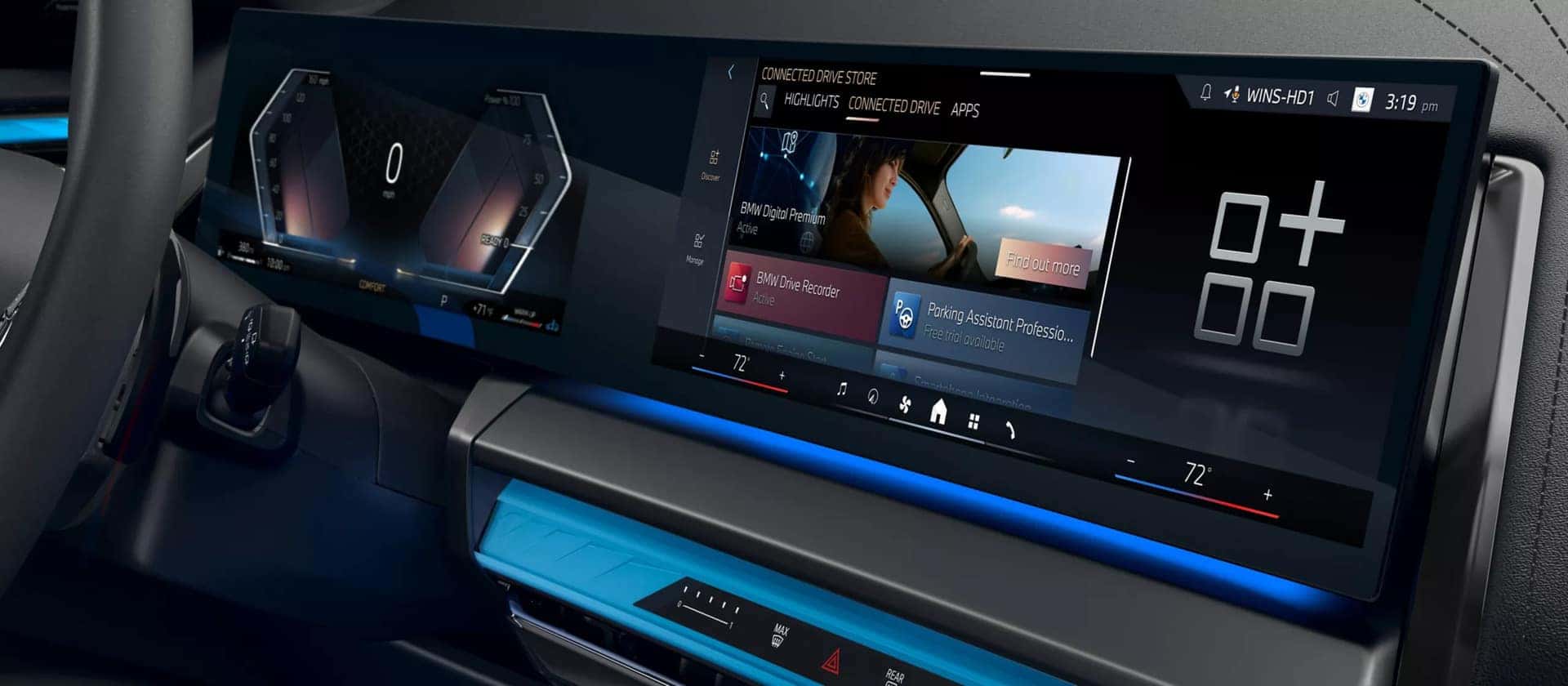 curved display in the 2026 bmw x3