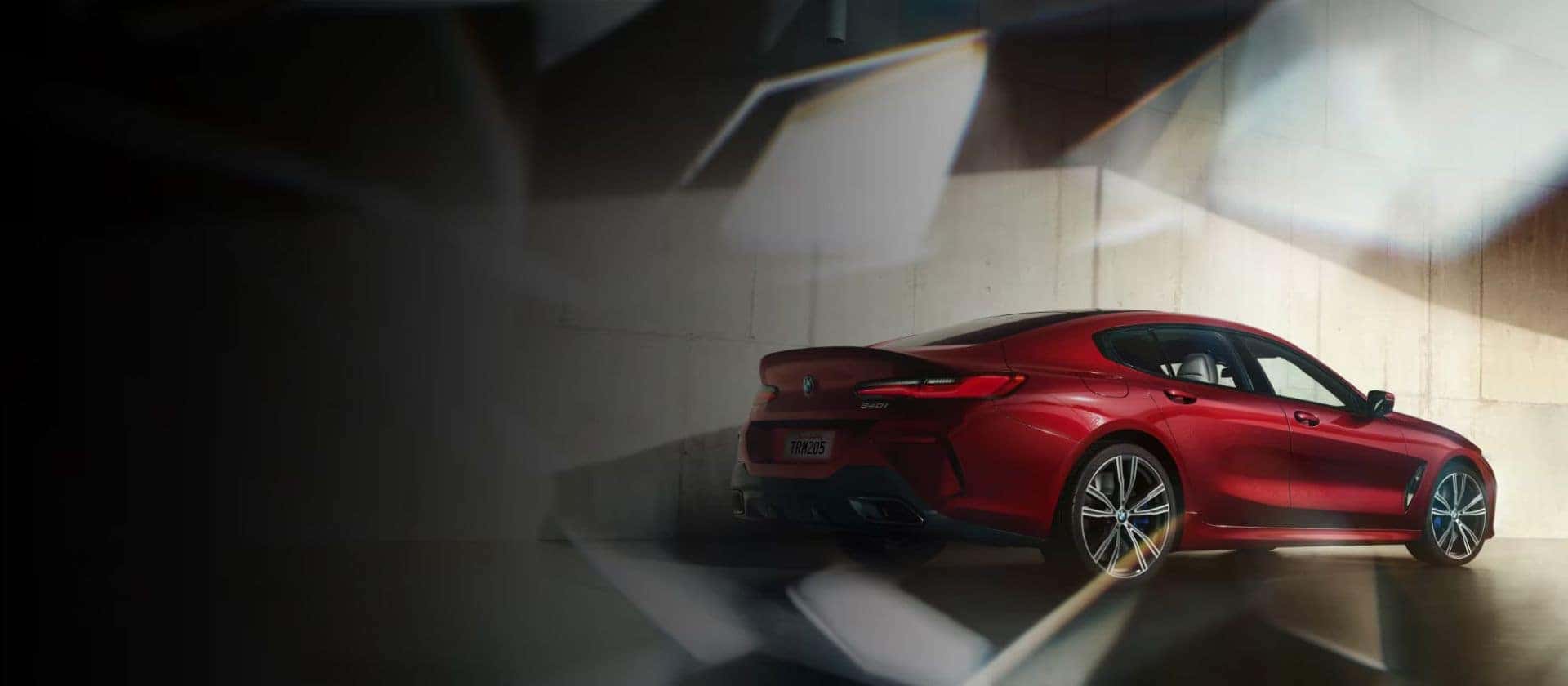 2026 BMW 8 Series parked in a garage