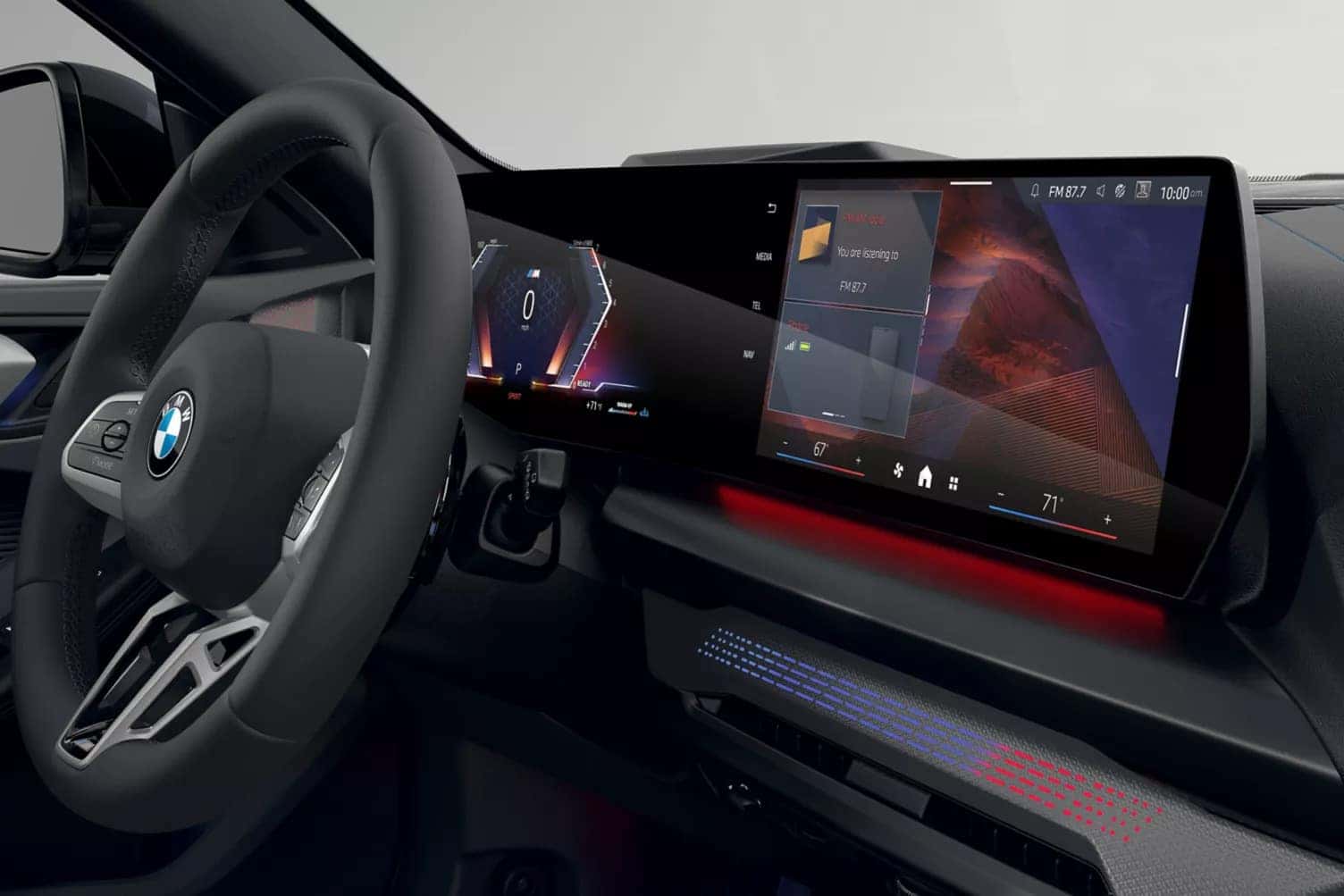 View of the infotainment system in the 2026 BMW 2 Series