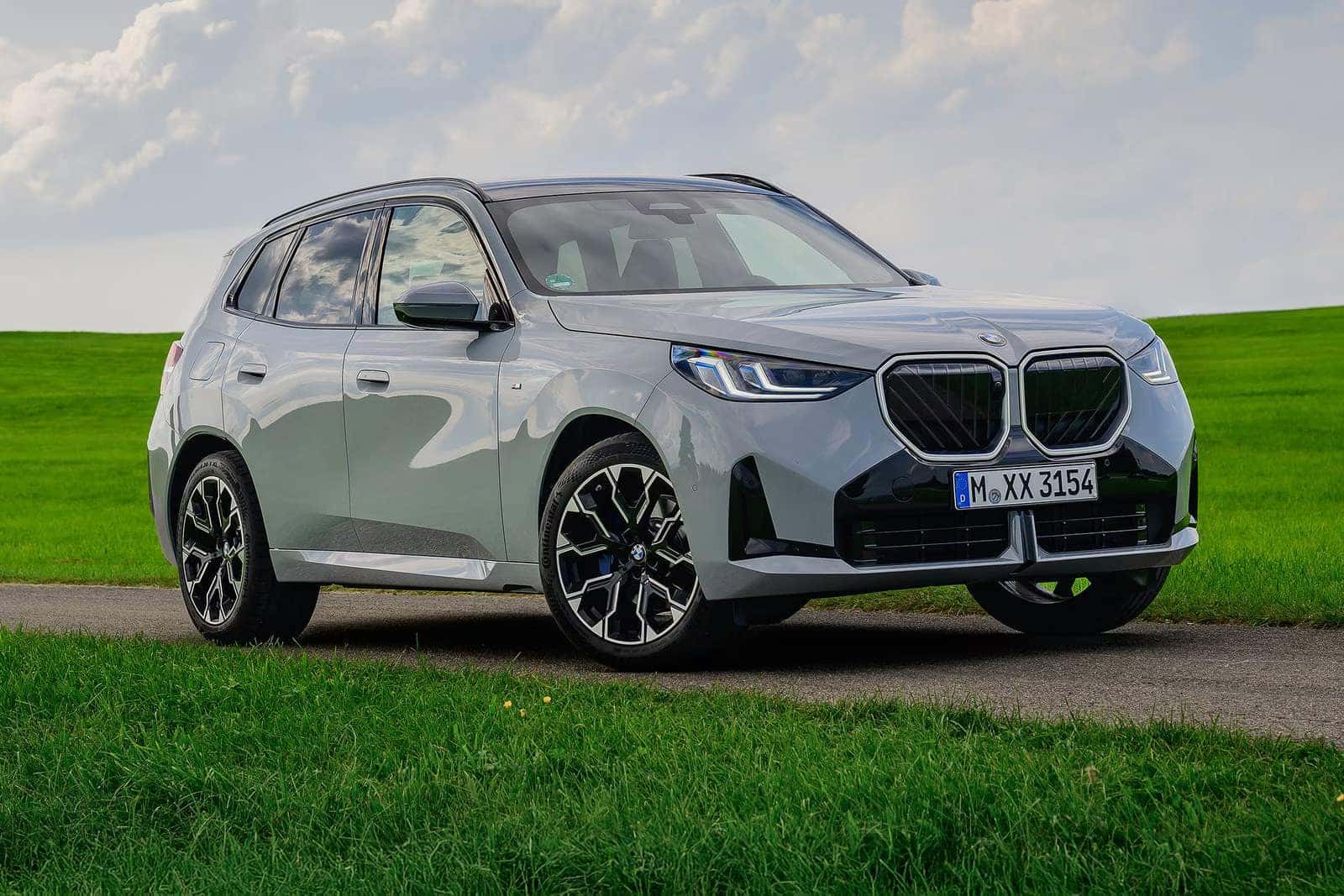 2026 BMW X3 parked on a path