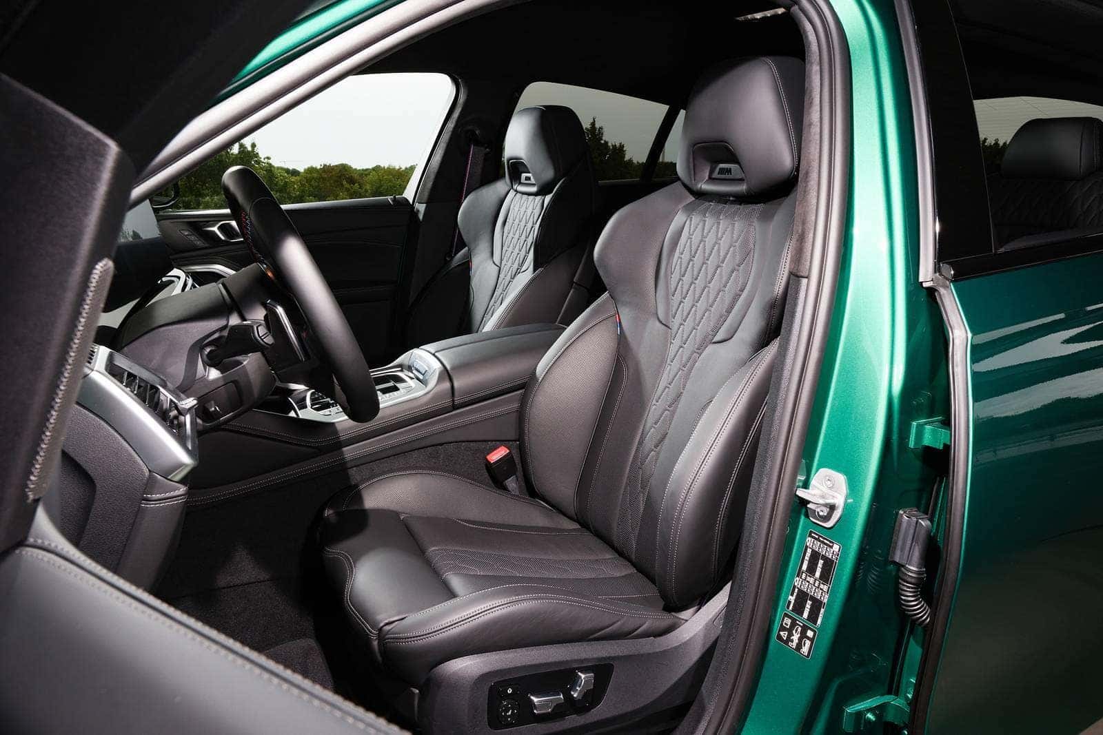 Interior of the 2026 BMW X6