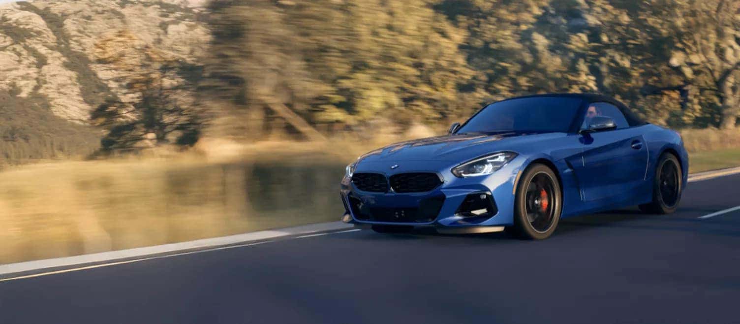 2026 BMW Z4 driving
