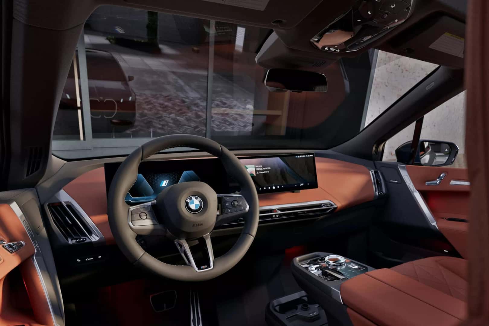 Interior of the new 2026 BMW IX