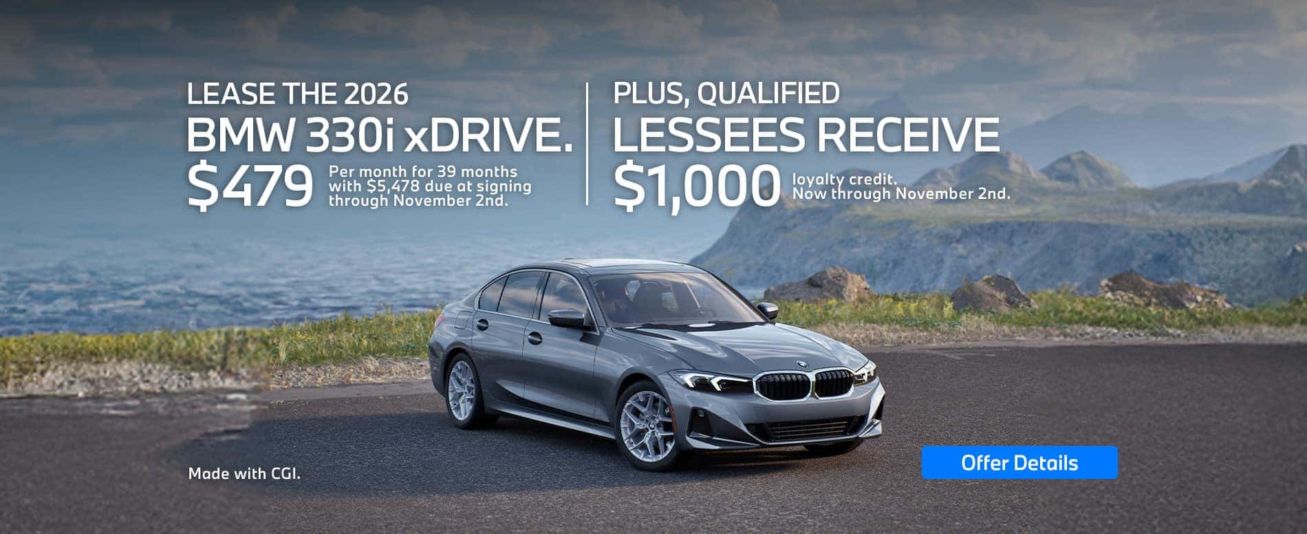 2026 BMW 330i xDRIVE