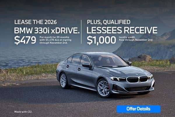 2026 BMW 330i xDRIVE