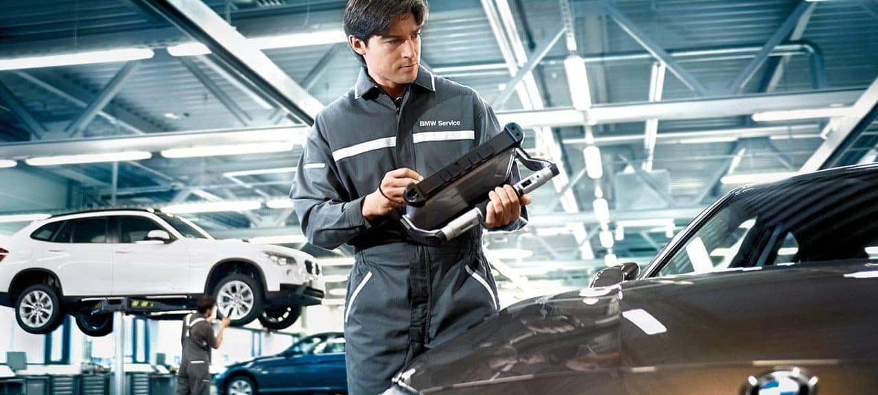 BMW vehicle wheel and tire service