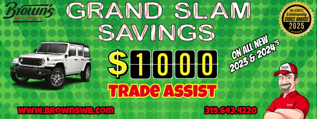 Grand Slam Savings Promo