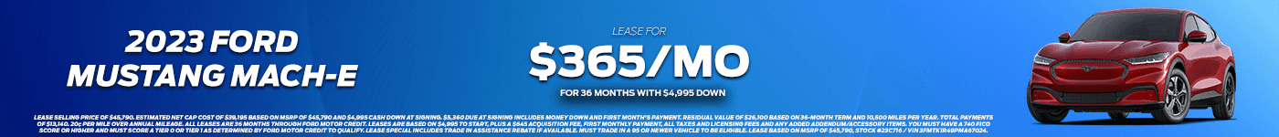 Mach-E Lease Blue VDP