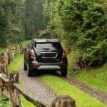 2020 Buick Encore on a Forest Path_mobile