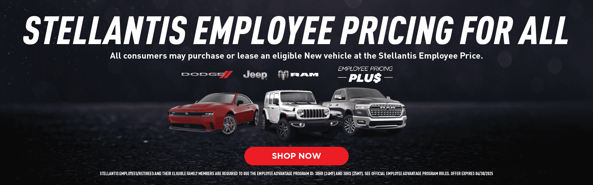 Employee pricing for all