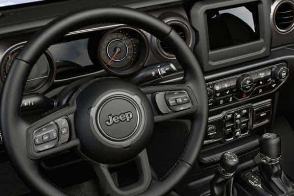 Jeep Wrangler interior