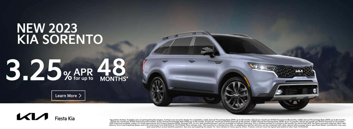 September_2023 Sorento_Fiesta_Kia