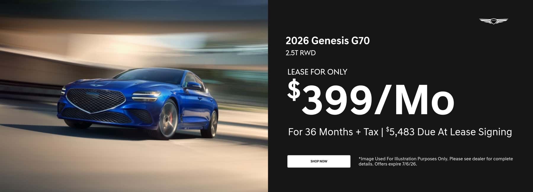 2026 Genesis G70