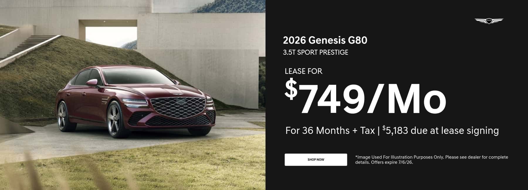 2026 Genesis G80