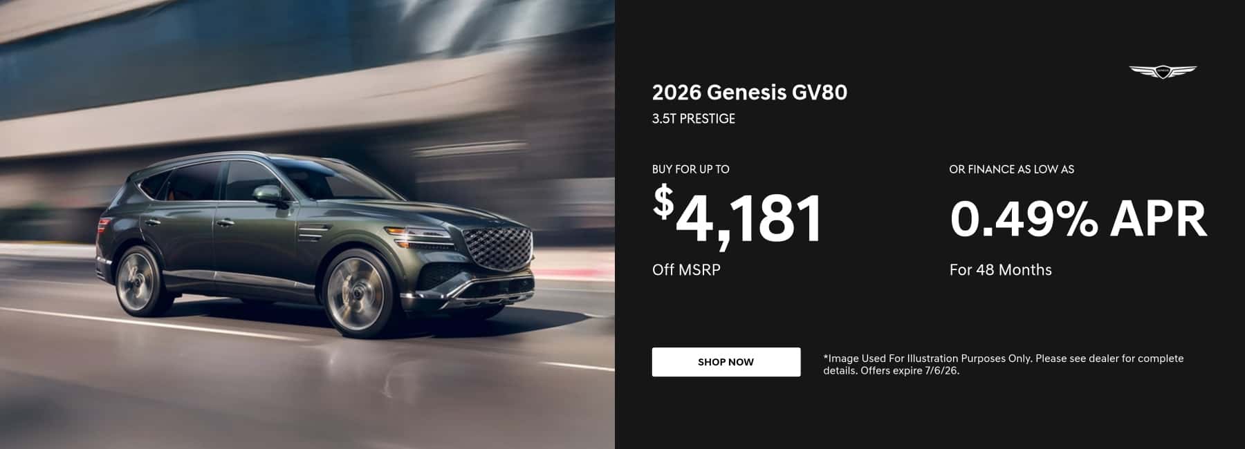 2026 Genesis GV80