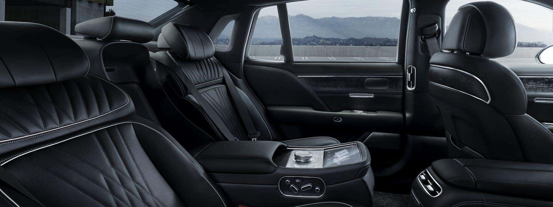 2026 genesis g90 interior backseats