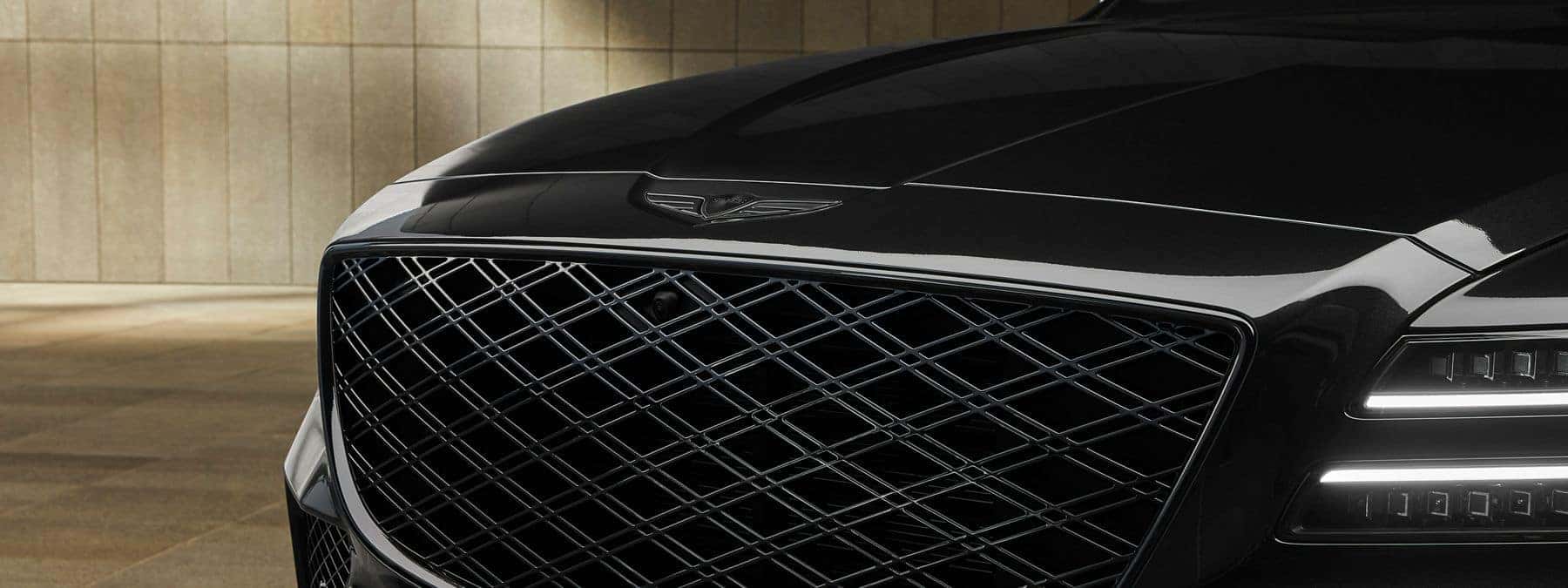  prestige black 2026 genesis gv80 front spoilers and grille