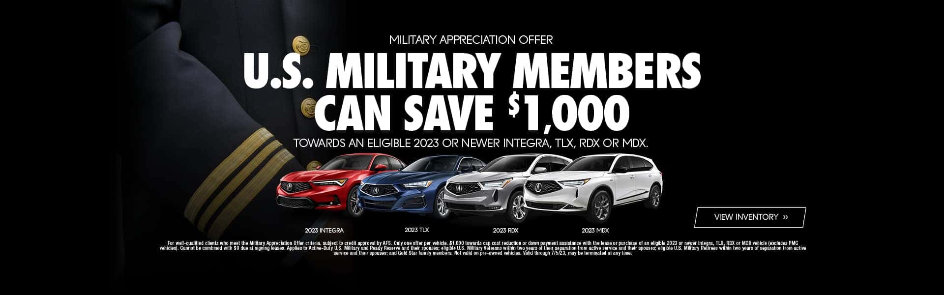 Military Appreciation Offer