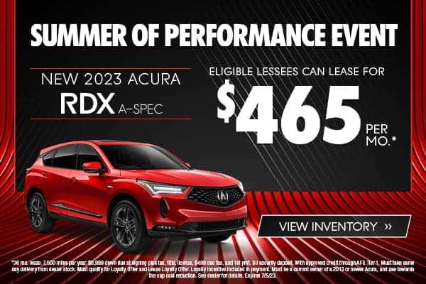 New Acura RDX