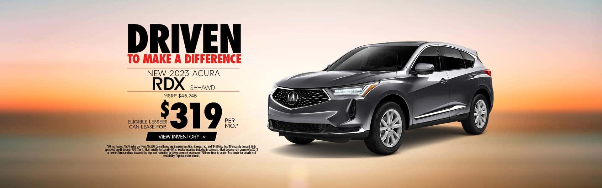 New 2023 Acura RDX